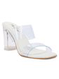 Dapper Feet Heels Buy Dapper Feet Twin Strap Clear Heels Nude Online Nykaa Fashion
