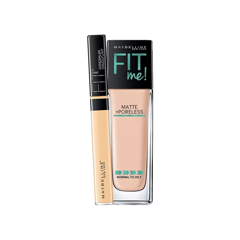 maybelline foundation and concealer match