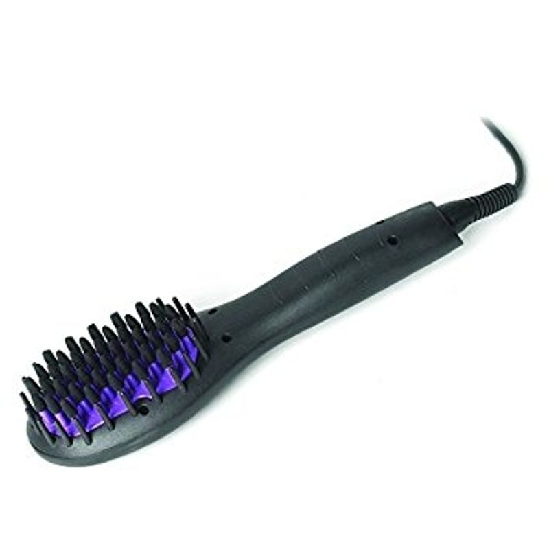Corioliss Straighteners Travel Hot Brush Black Corioliss Travel Hot Brush Black