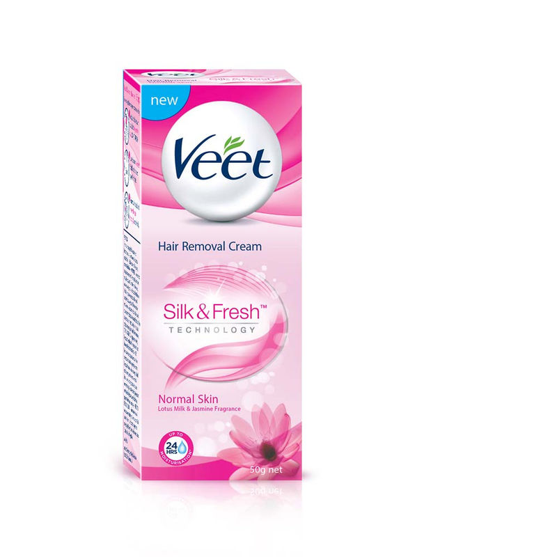Veet Silk & Fresh Hair Removal Cream, Normal Skin + Rs. 40 Paytm Cash With This Pack
