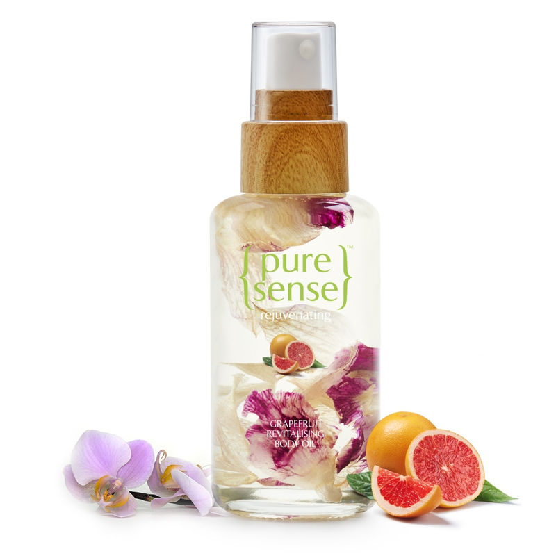 PureSense Grapefruit Revitalising Body Oil - Sulphate And Paraben Free