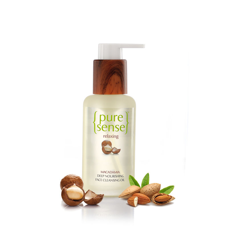 PureSense Macadamia Deep Nourishing Face Cleansing Oil - Sulphate And Paraben Free