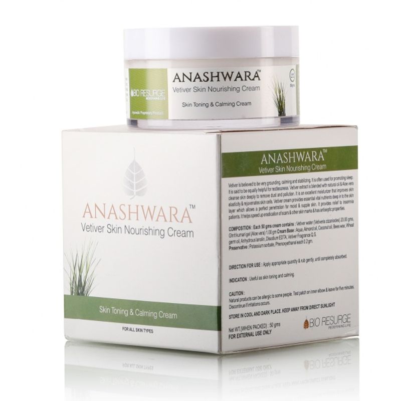 Bio Resurge Anashwara Vetiver Skin Nourishing Cream