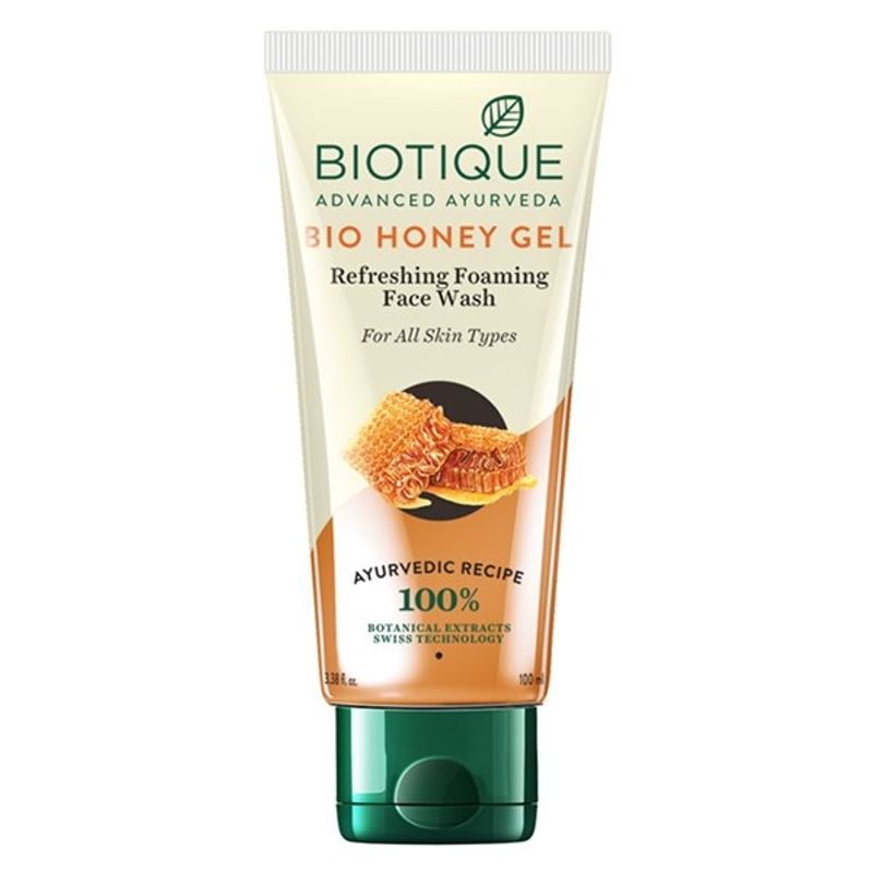 Biotique Bio Honey Gel Refreshing Foaming Face Wash For All Skin Types