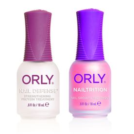Orly Nail Care Defense Strengthening Protine Orly Nail Strenghtening And Growth Combo