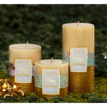 Maeva Candles And Diffusers Birthday Pillar Candle Wrisch By Ted Baker London