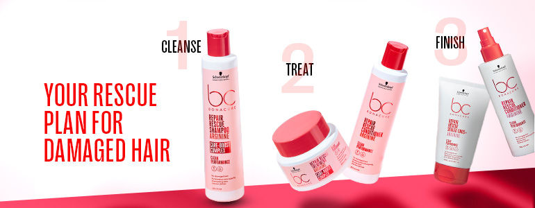 YOUR RESCUE PLAN FOR DAMAGED HAIR