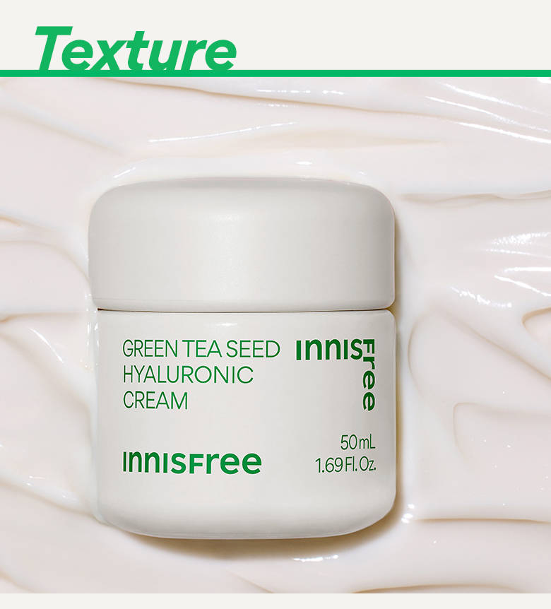 green tea seed hyaluronic cream page five.