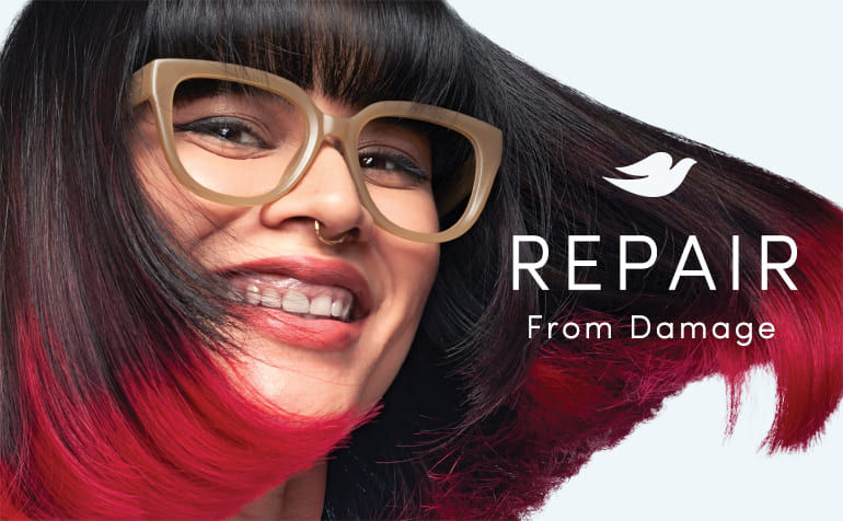 Dove Intense Repair Shampoo front view