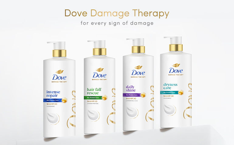 Dove Intense Repair range products