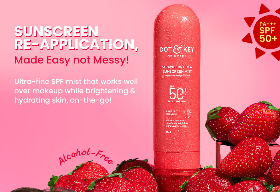 UV Filter , Niacinamide, Hyaluronic Acid, Strawberry Extracts