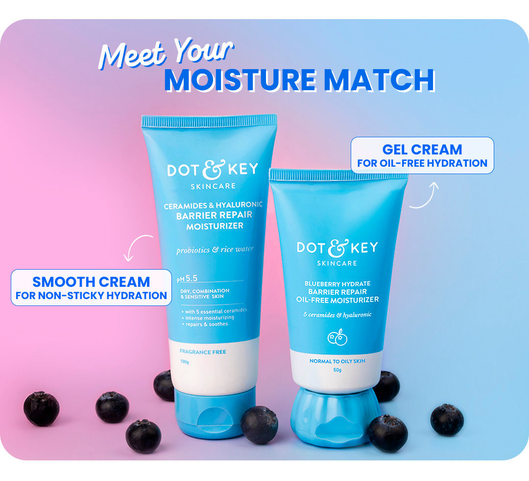 Plump skin, Hydrated skin