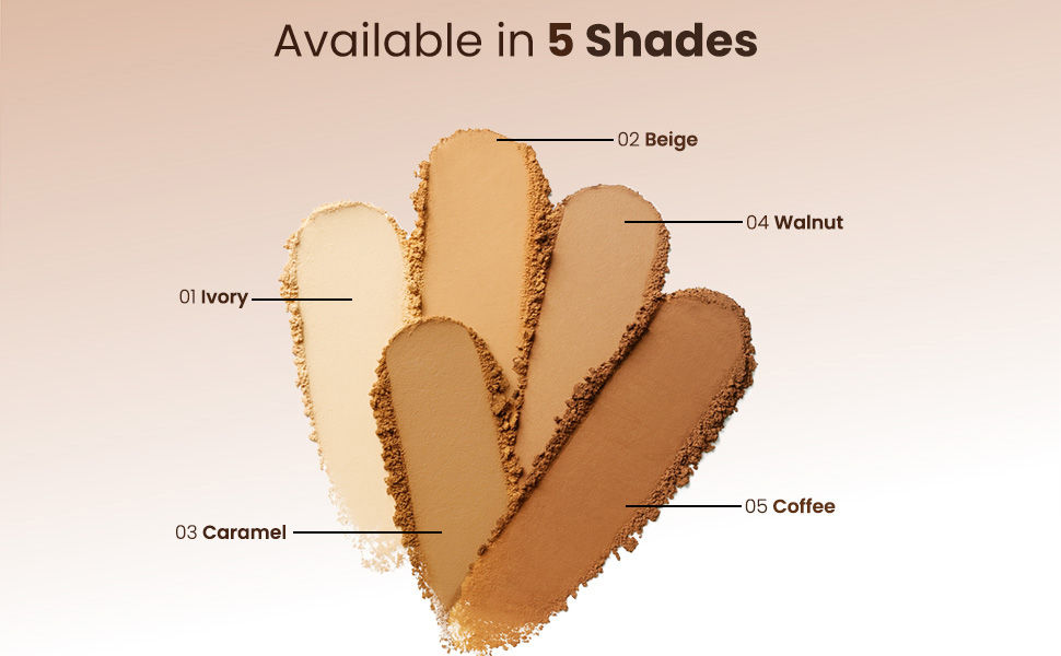 FLiCKA Dap & Dance - Available in 5 Shades: 01 Ivory, 02 Beige, 03 Caramel, 04 Walnut, 05 Coffee