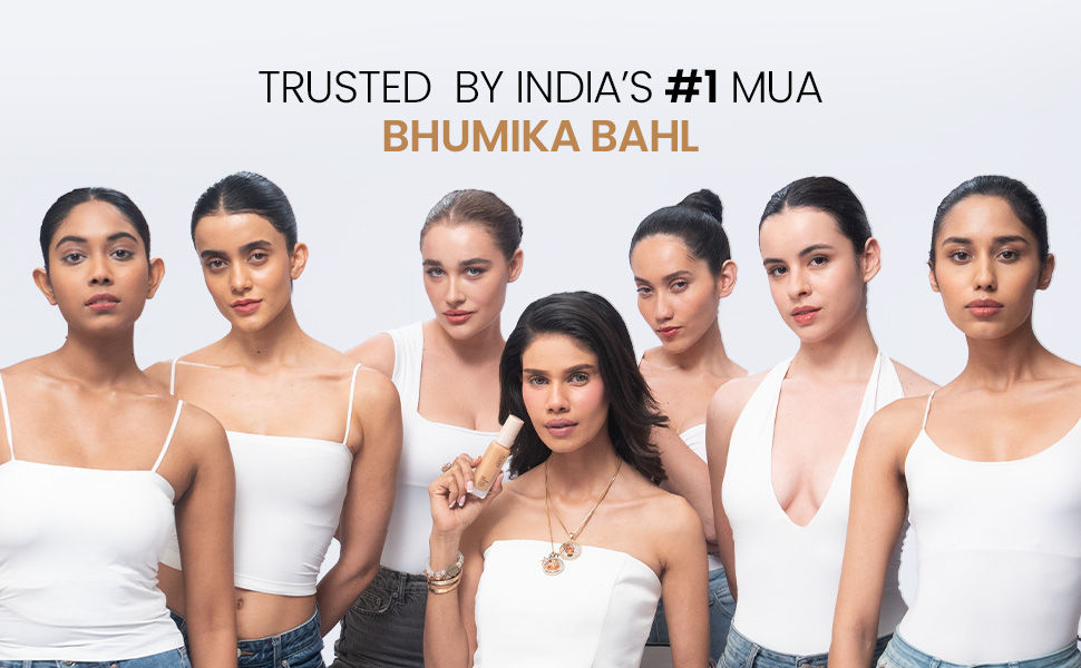 FLiCKA Professional HD Liquid Foundation - Trusted by India's Number 1 MUA Bhumika Bahl