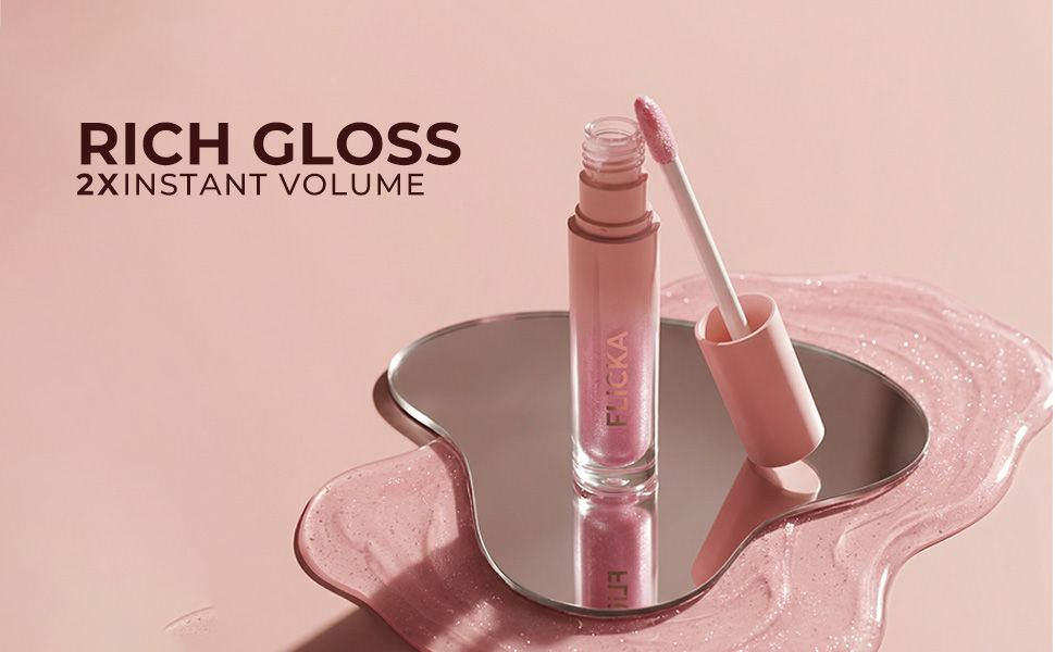 FLiCKA Lip Plumper - Rich Gloss 2X Instant Volume