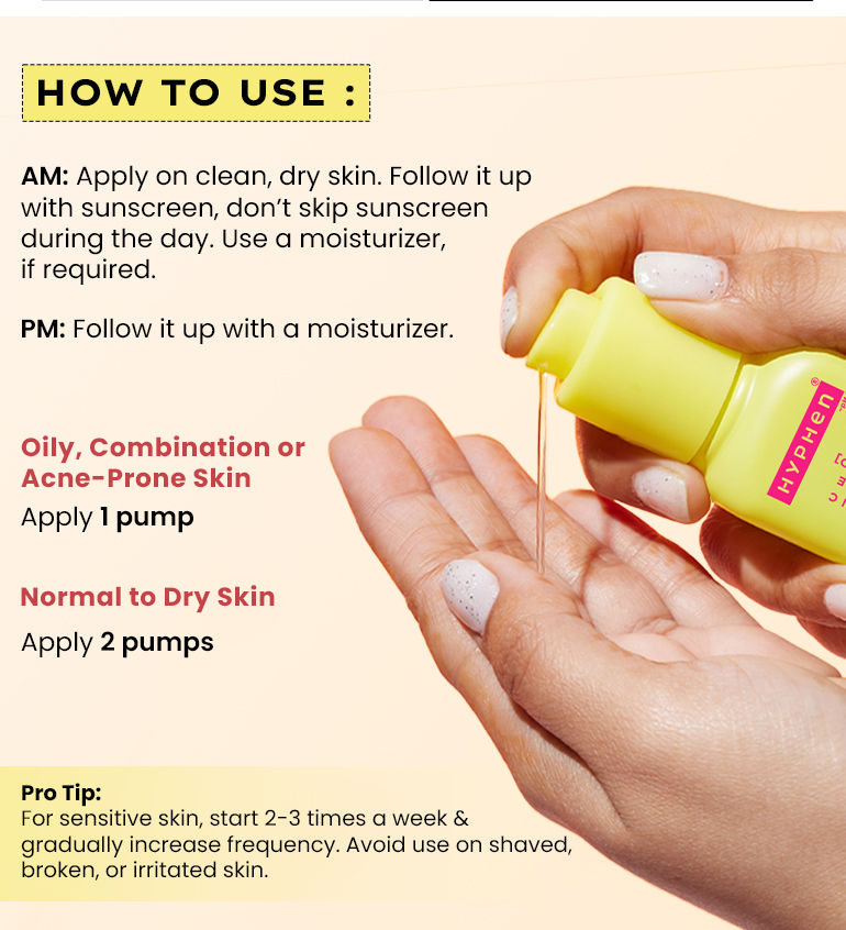 Reduces dark spots