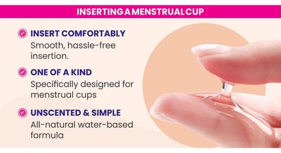 water based lubricant for menstrual cups GynoCup Menstrual Cup Lubricant Water Based – Mildcares.com