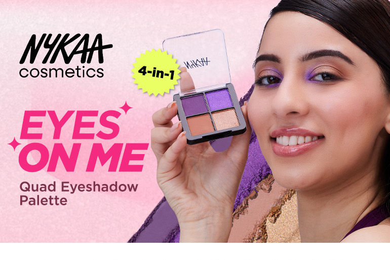 Nykaa Cosmetic 4-in-1 Quad Eyeshadow Palettes