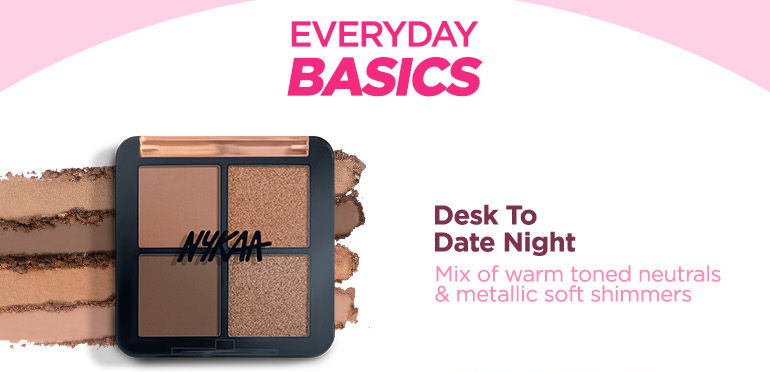 Nykaa Cosmetic 4-in-1 Quad Eyeshadow Palettes