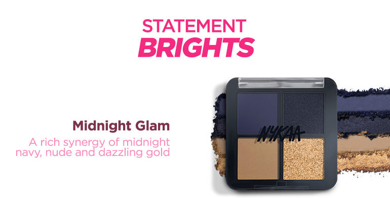 Nykaa Cosmetic 4-in-1 Quad Eyeshadow Palettes