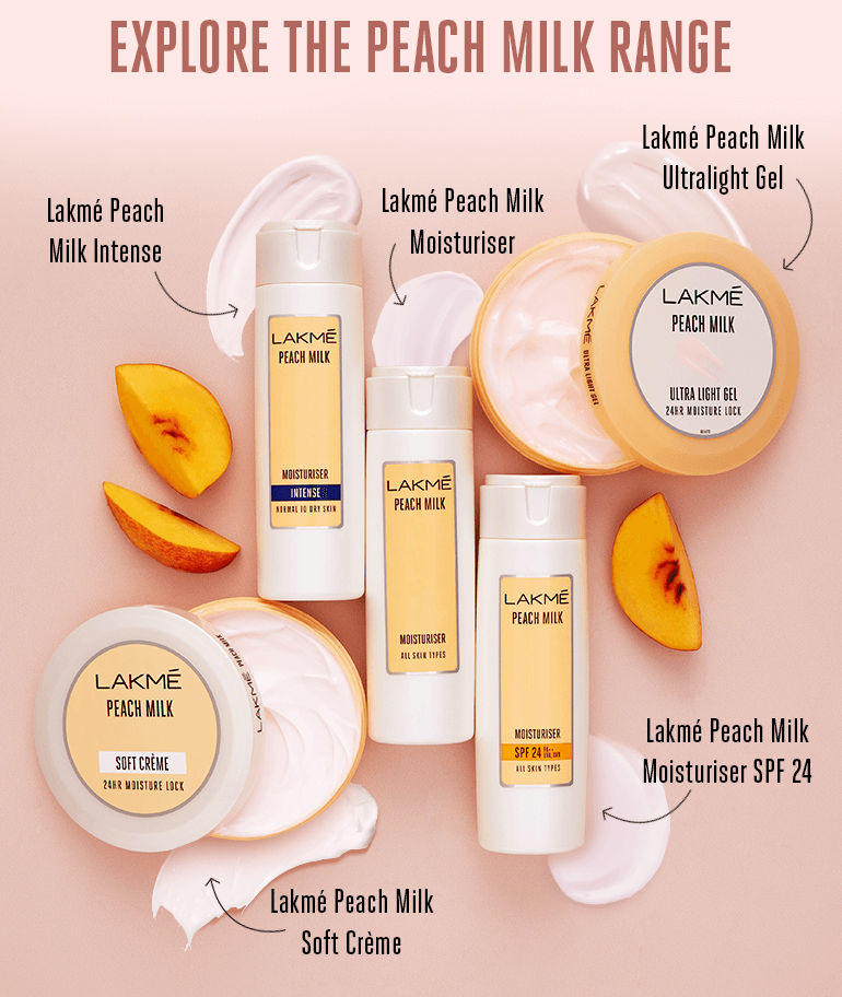 peach milk moisturizer for face