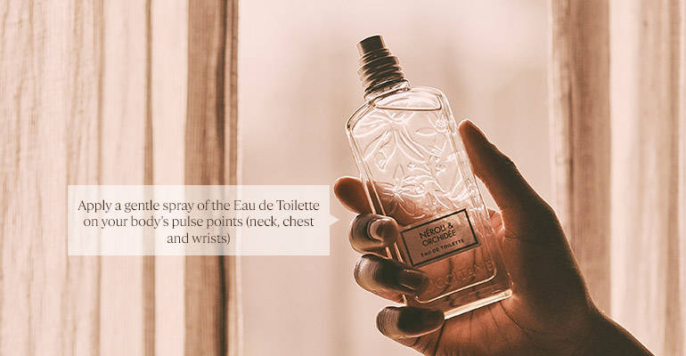 L'Occitane Neroli & Orchidee Eau De Toilette page four.