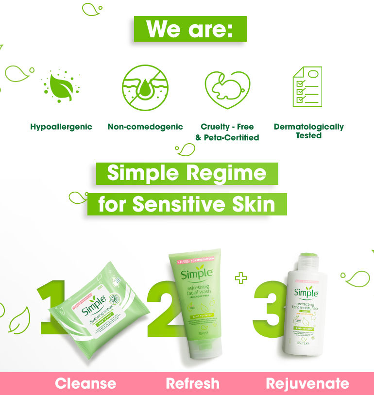 Simple Kind To Skin Refreshing Facial Wash Buy Simple Kind To Skin