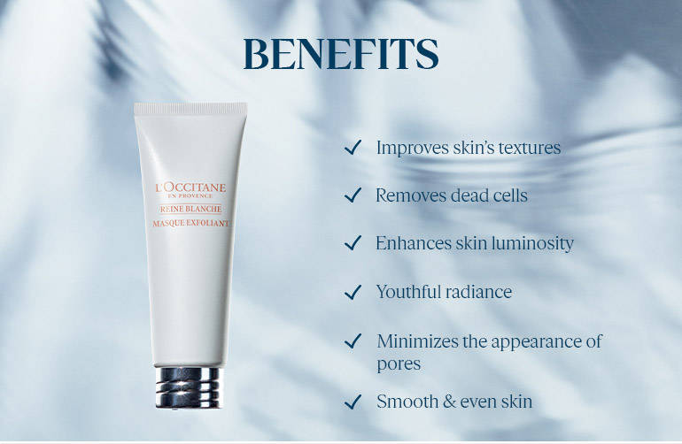 Buy L'Occitane Reine Blanche Brightening Face Scrub Online