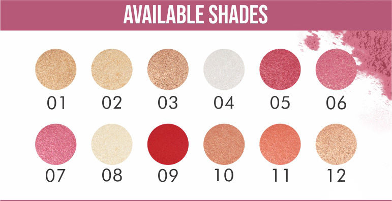AVAILABLE SHADES