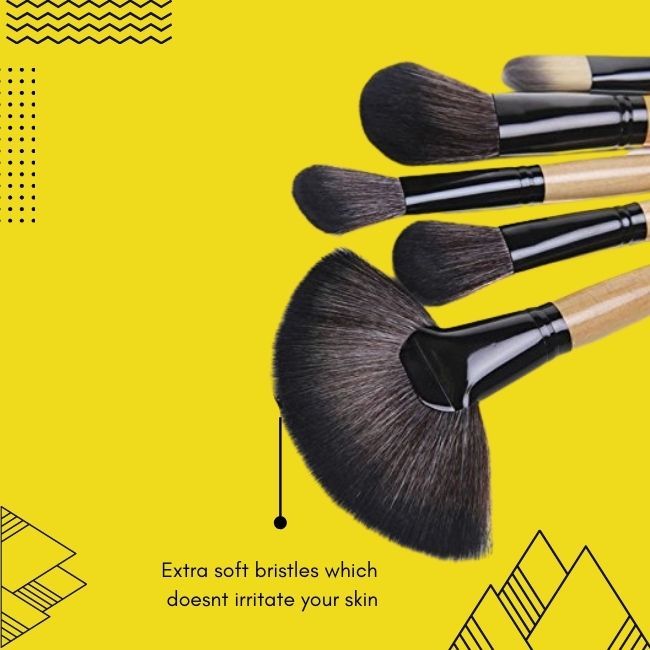 Buy Bronson Porfessional 30 pcs Brush set for Face & Eye Luxury