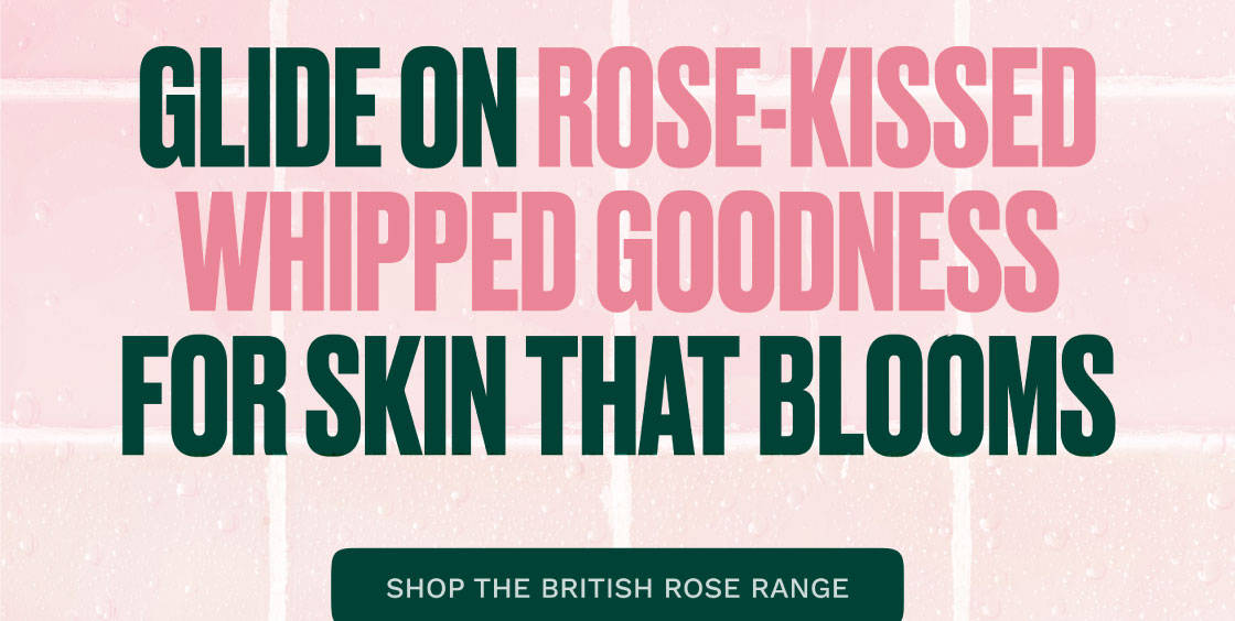 Glide on rose-kissed whipped goodness for skin that blooms