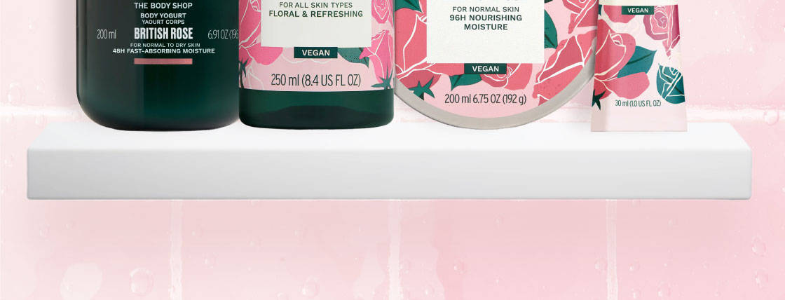 The Body Shop British Rose Range end