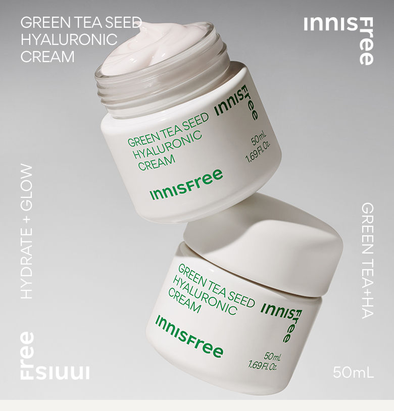 green tea seed hyaluronic cream page one.