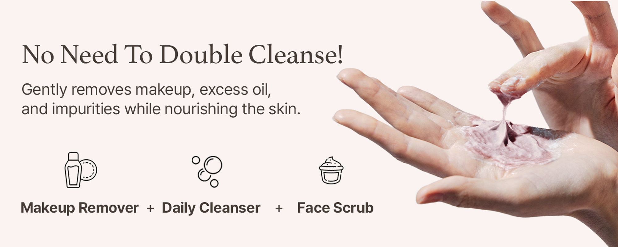 Arencia Fresh Rosehip Rice Mochi Cleanser (Pack Size120g)