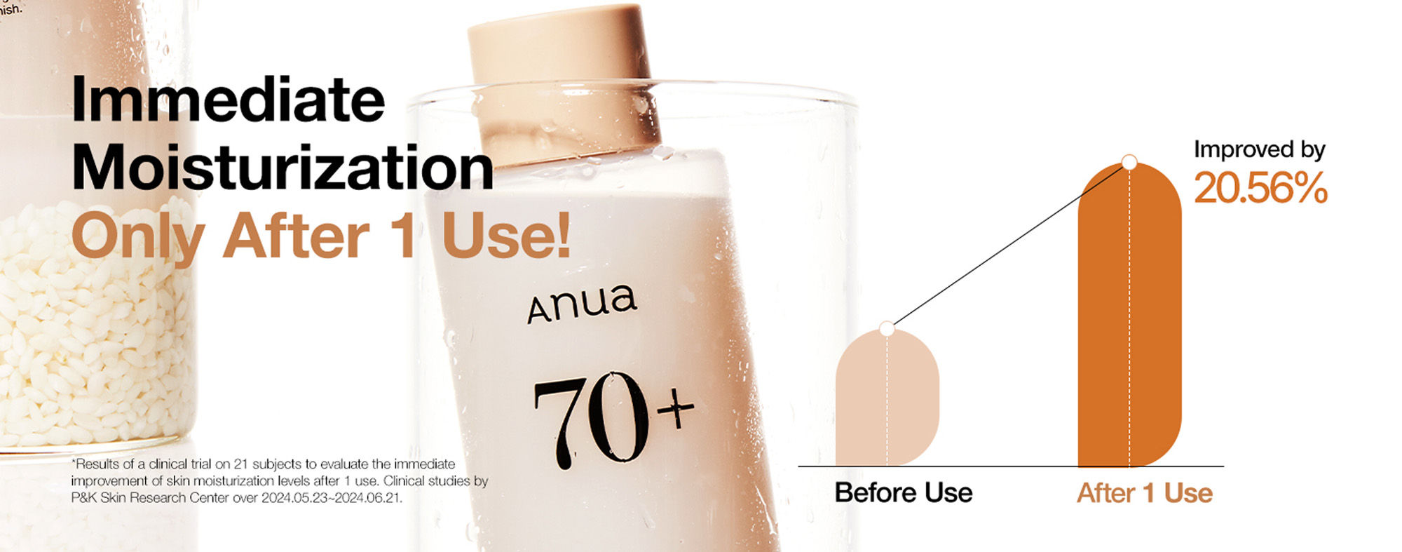 Anua Rice 70 Glow Milky Toner