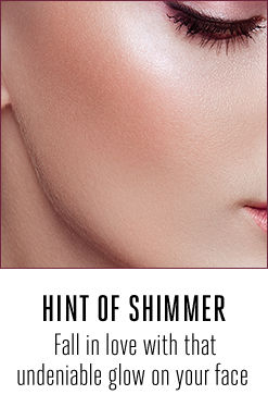 Hint of shimmer