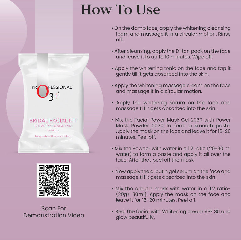 Bridal Facial Kit Radiant Skin 5