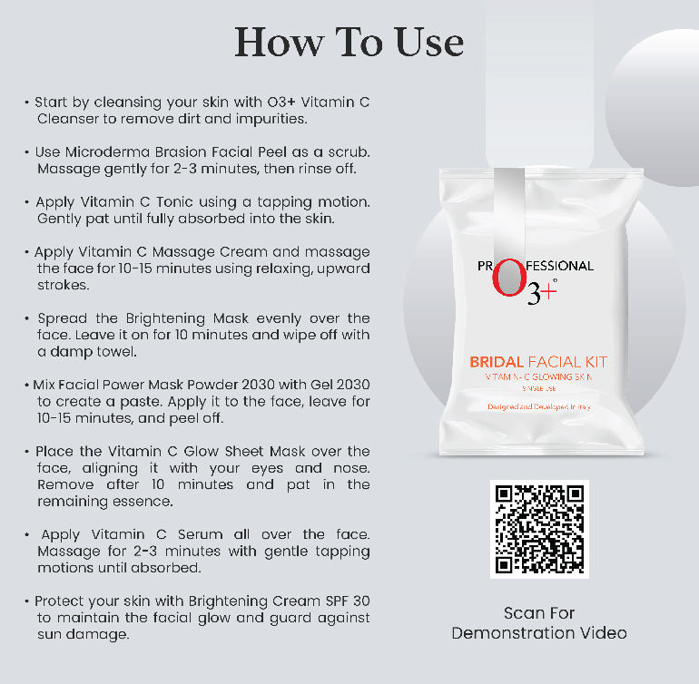 Bridal Vitamin C Facial Kit 05