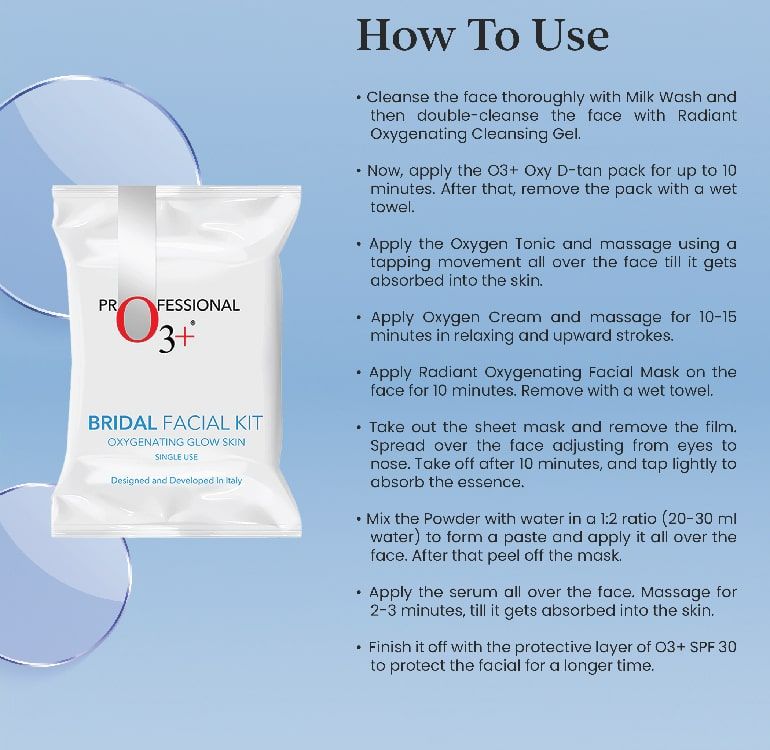 Bridal Oxygeneting Facial Kit 05