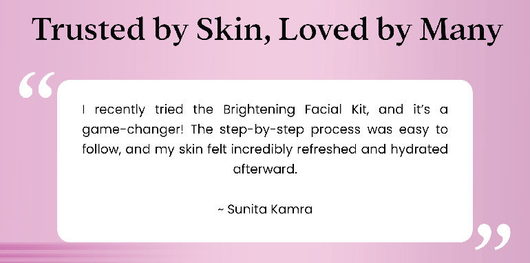 Brightening Facial Kit Single Dose 04