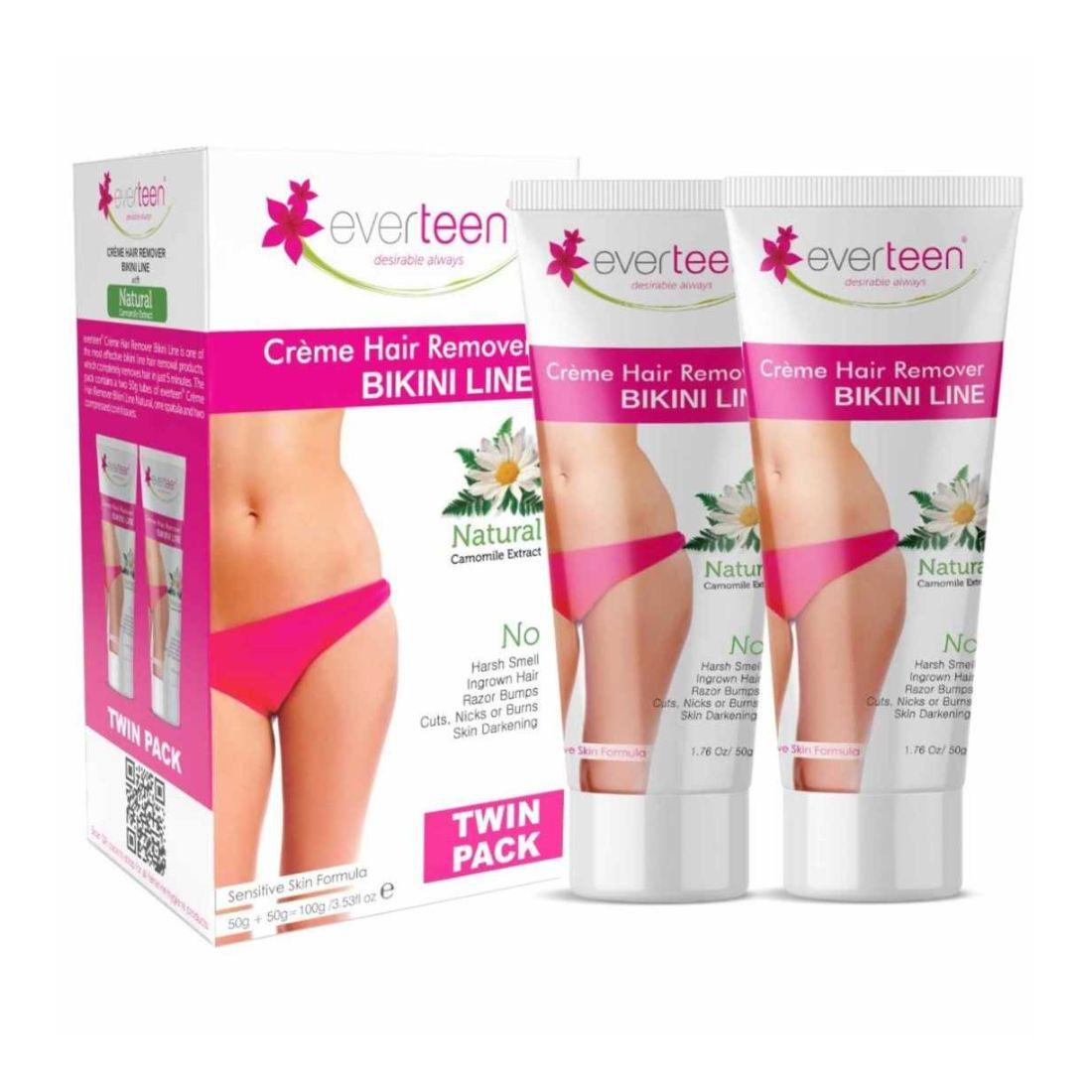 Buy everteen hair remover cream with no skin darkening on Nykaa