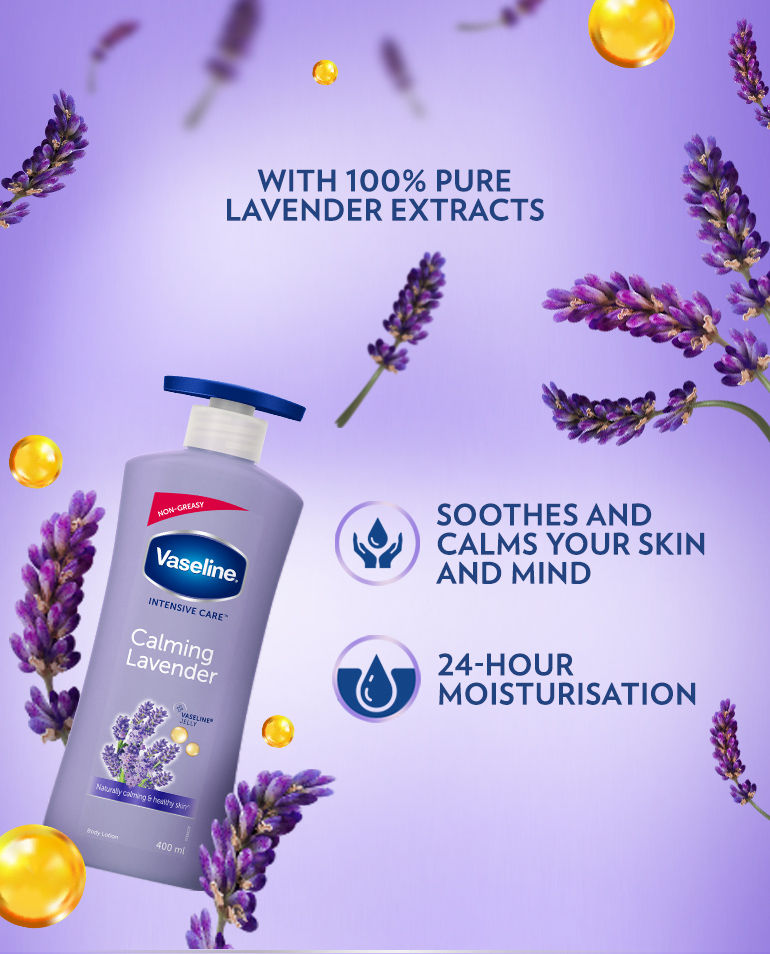 vaseline lavender lotion