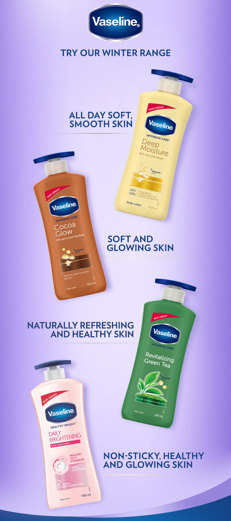 Vaseline Calming Lavender Body Lotion Buy Vaseline Calming Lavender