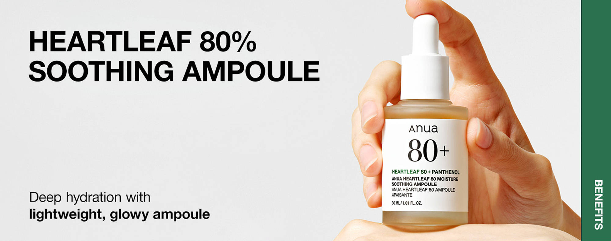 Anua Heartleaf 80 Moisture Soothing Ampoule