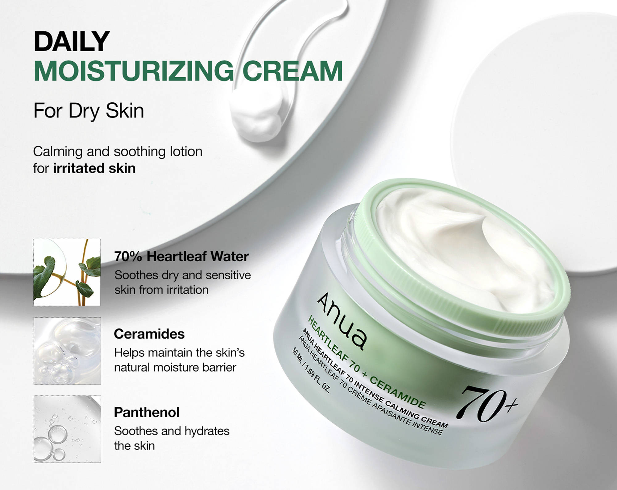 Anua Heartleaf 70 Intense Calming Cream