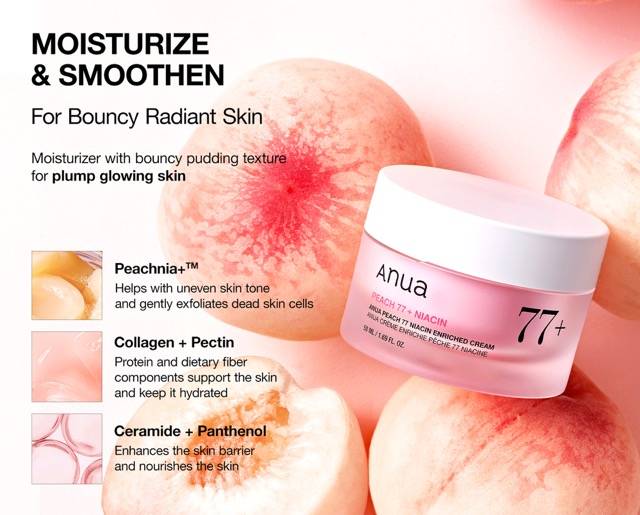 Anua Peach 77 Niacin Enriched Cream