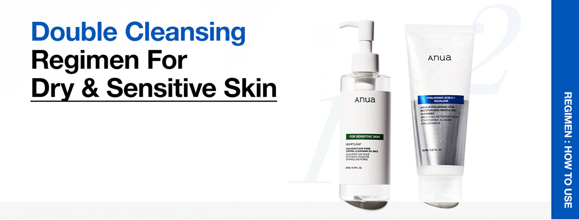 Anua 8 Hyaluronic Acid Moisturizing Gentle Gel Cleanser