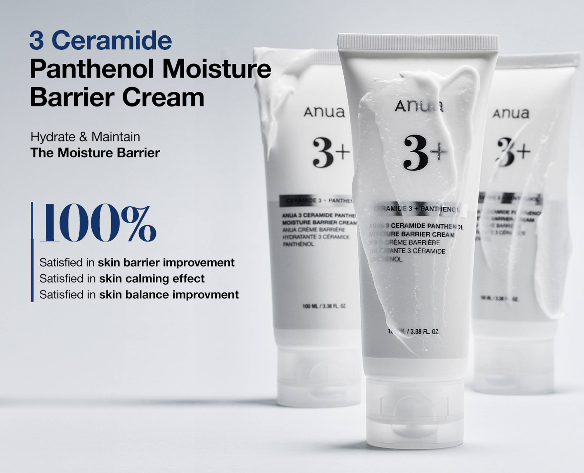 Anua 3 Ceramide Panthenol Moisture Barrier Cream