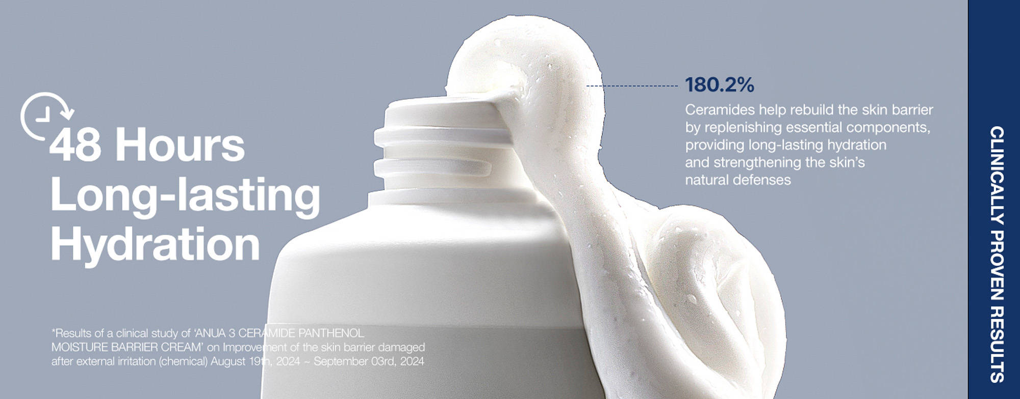 Anua 3 Ceramide Panthenol Moisture Barrier Cream