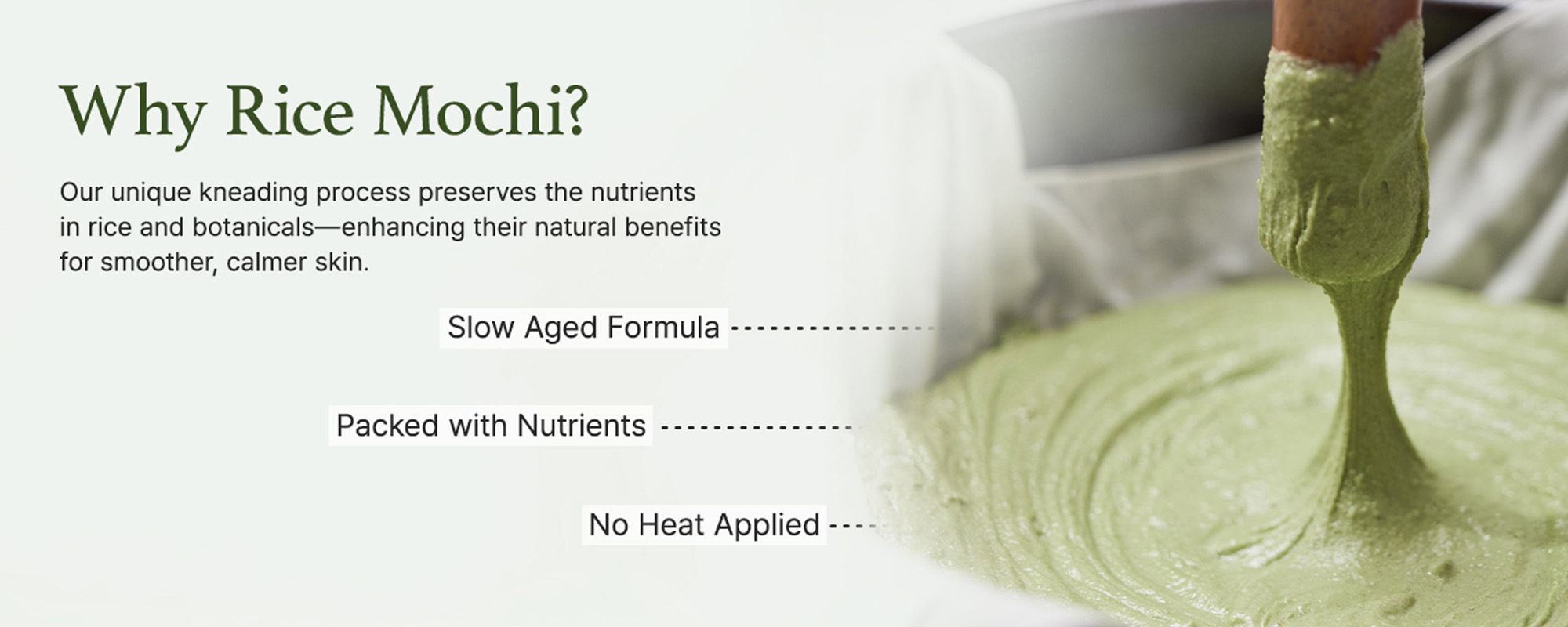 Arencia Fresh Green Rice Mochi Cleanser